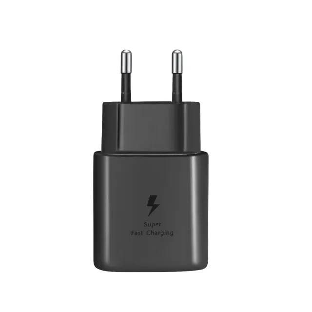 WiseQ 25W USB-C snellader adapter zwart universeel