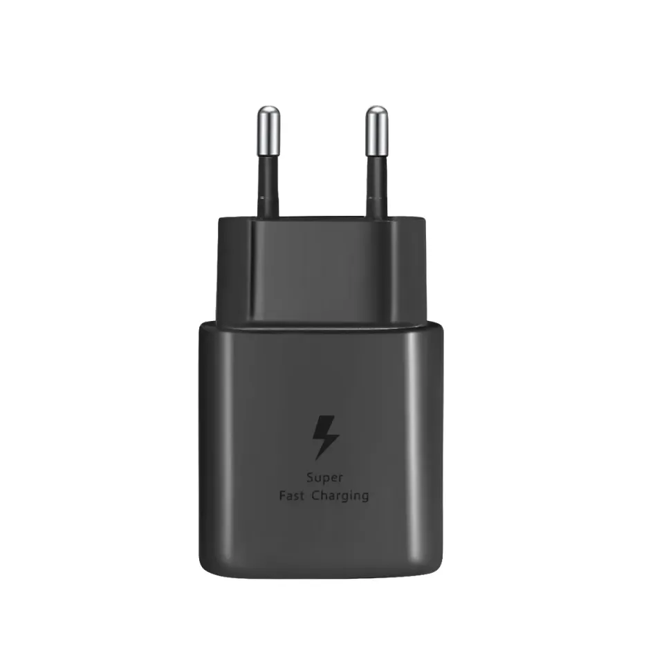 WiseQ 25W USB-C snellader adapter zwart universeel