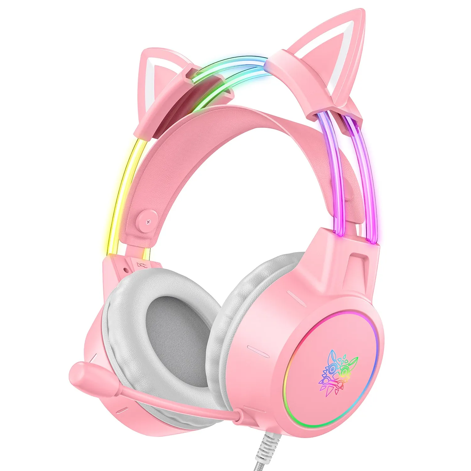 ONIKUMA X15 Pro gaming headset zwart kattenoren