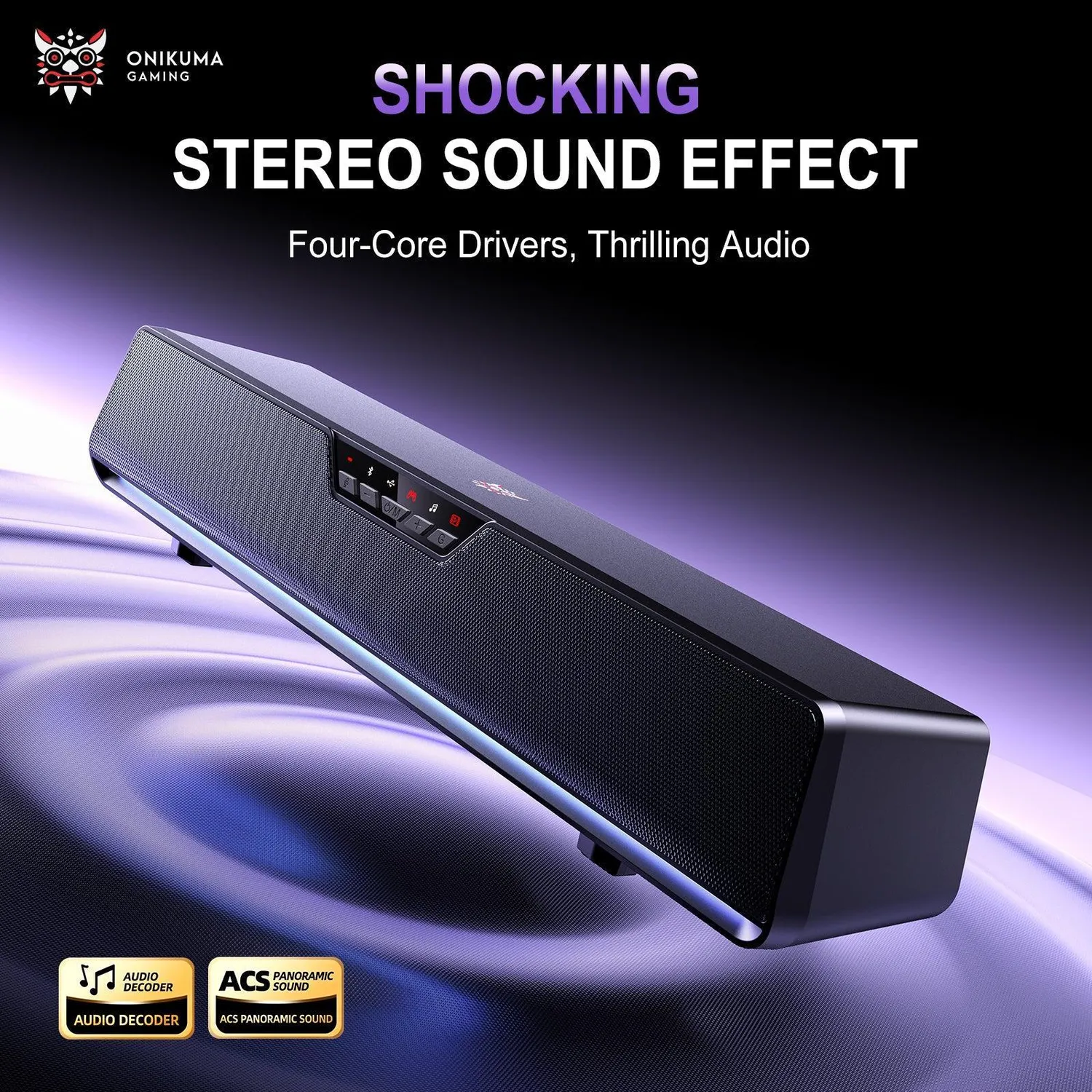 ONIKUMA L13 gaming speaker desktop – 7.1 surround