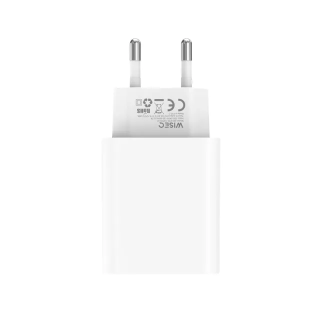 WISEQ 25W USB-C Snellader Wit – Universeel 25W