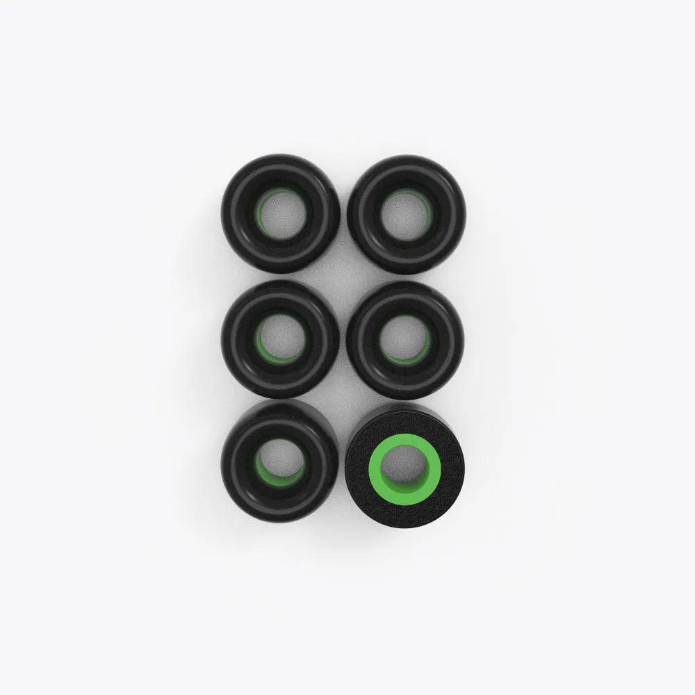 Flare Audiophile oortips Medium memory foam voor earphones