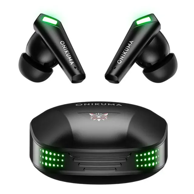 ONIKUMA T308 oordopjes zwart draadloos 40ms