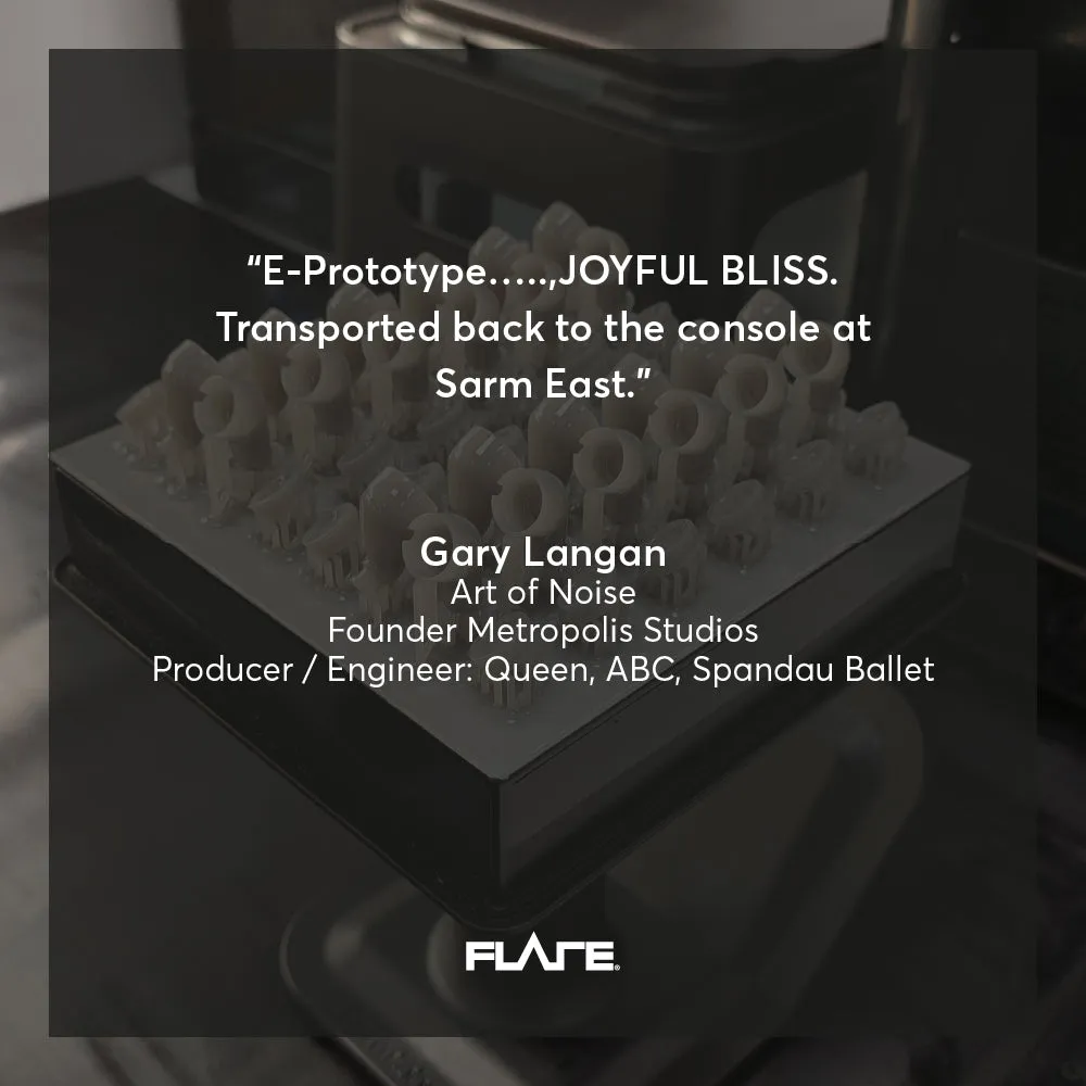 Flare E-Prototype IEM oordopjes 3D geprint HD geluid