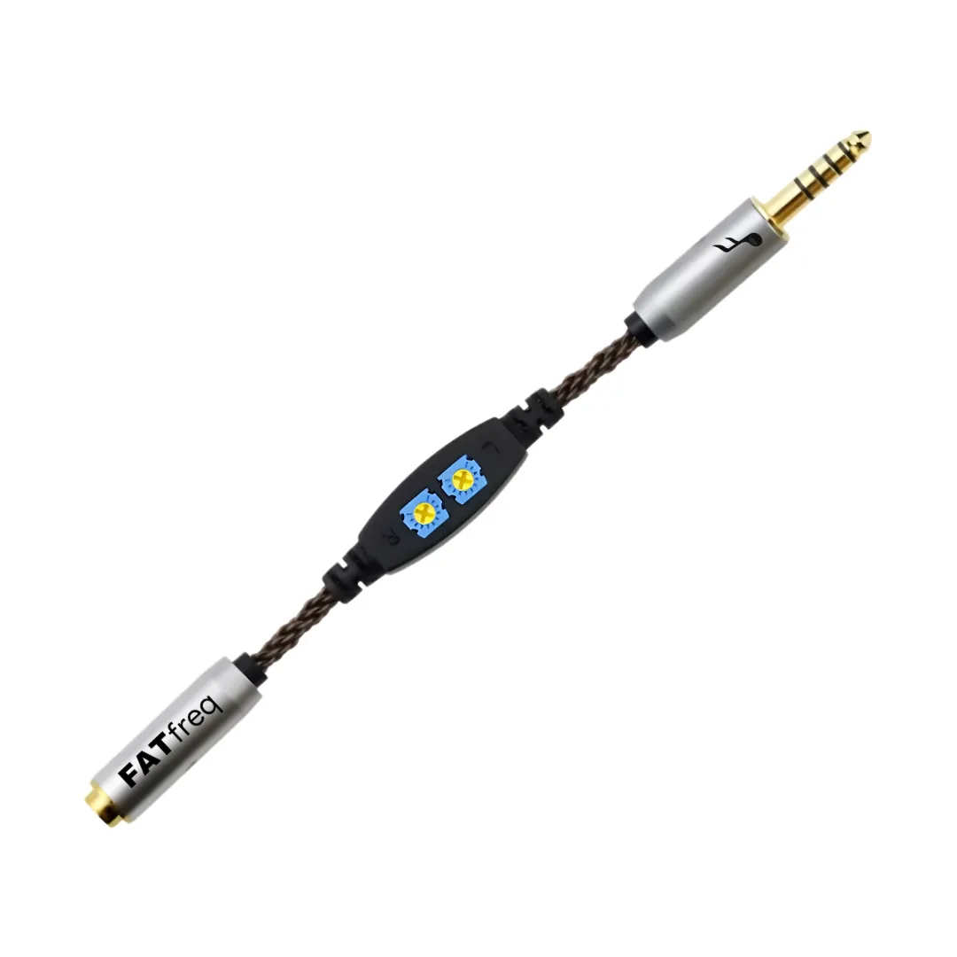 Fatfreq verstelbare bas impedance adapter 3.5 4.4