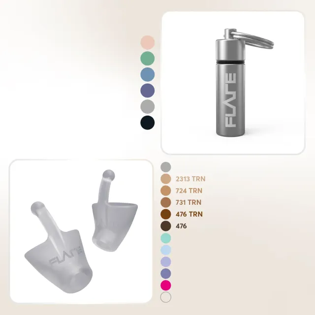Flare Audio Calmer Bundel Standaard Translucent