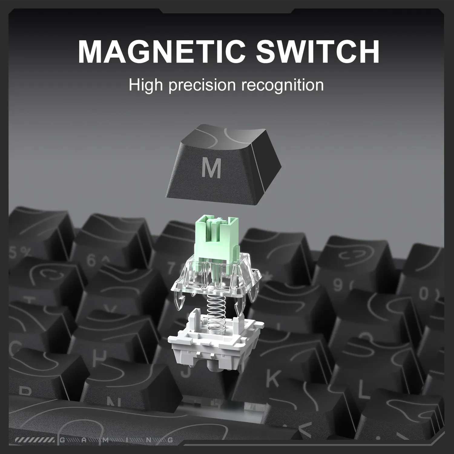ONIKUMA G67 Toetsenbord 60% Bedraad RGB Magnetisch