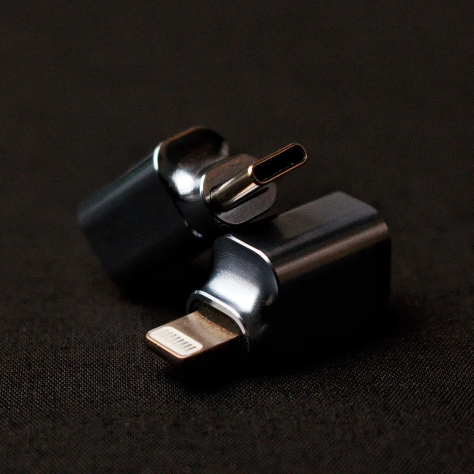 Fatfreq Lightning USB-C adapter 3,5mm metaal