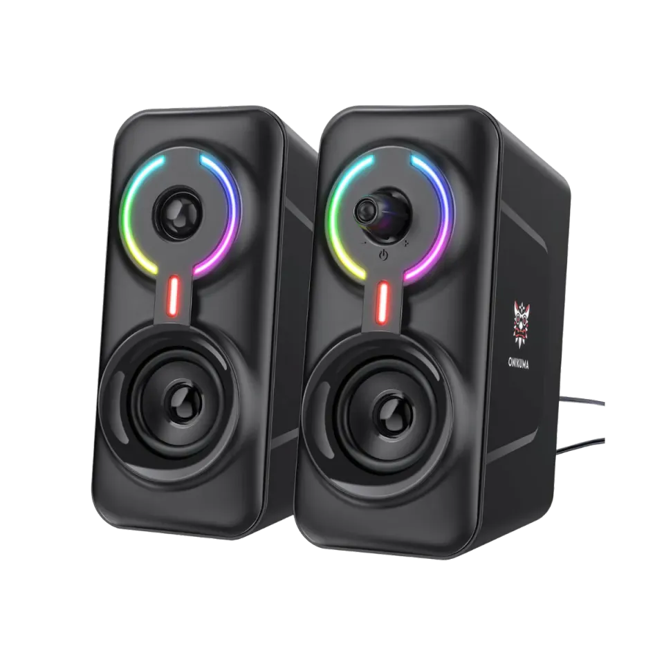 ONIKUMA L6 gaming speaker zwart Bluetooth RGB