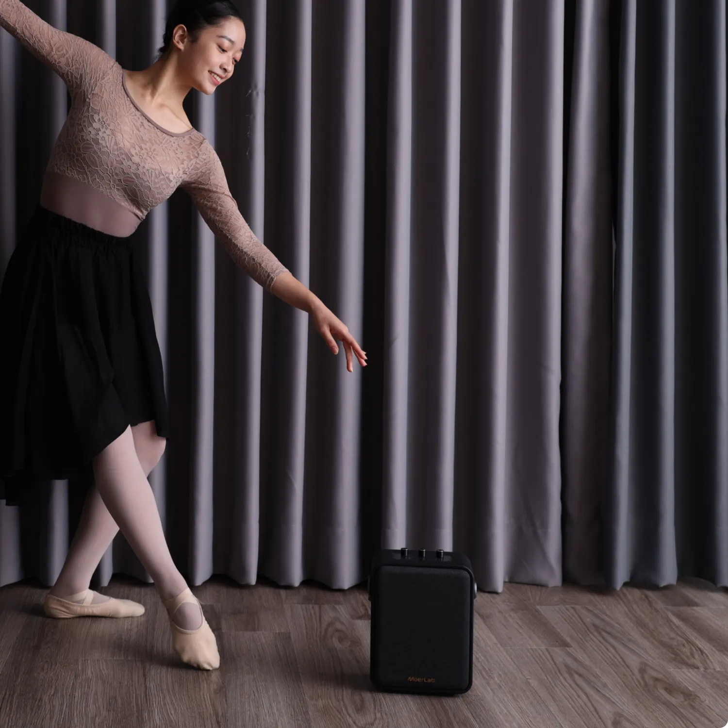 Moerlab The Show Auracast speaker 100W zwart