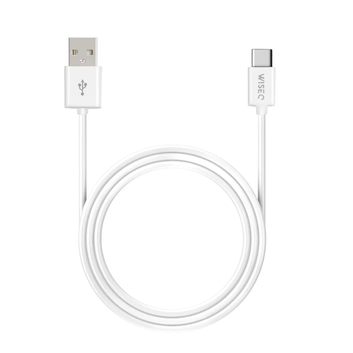WiseQ 15W Oplader USB-C Kabel 3 Meter Wit Snellader