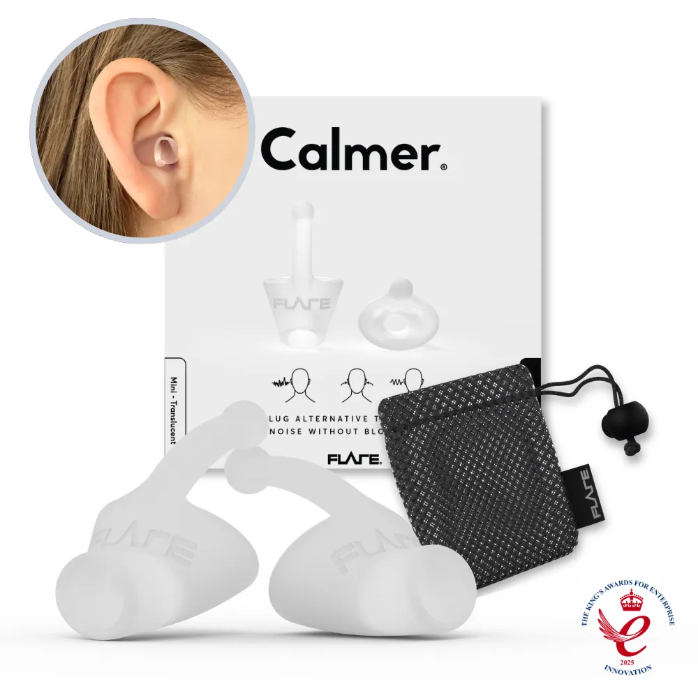 Flare Audio Calmer oordopjes Standard Translucent geluidsfilter