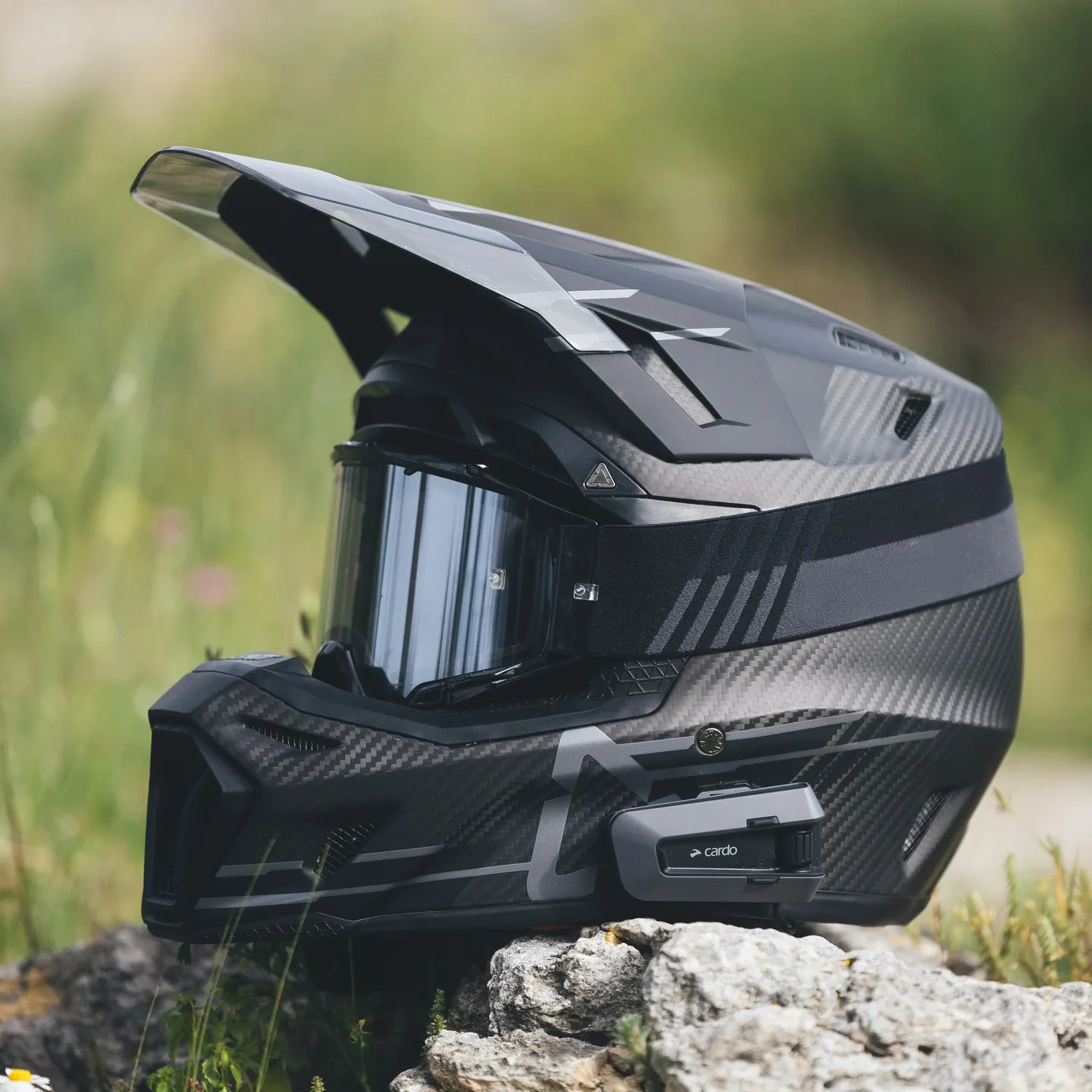 Cardo Packtalk Edge intercom Single met JBL