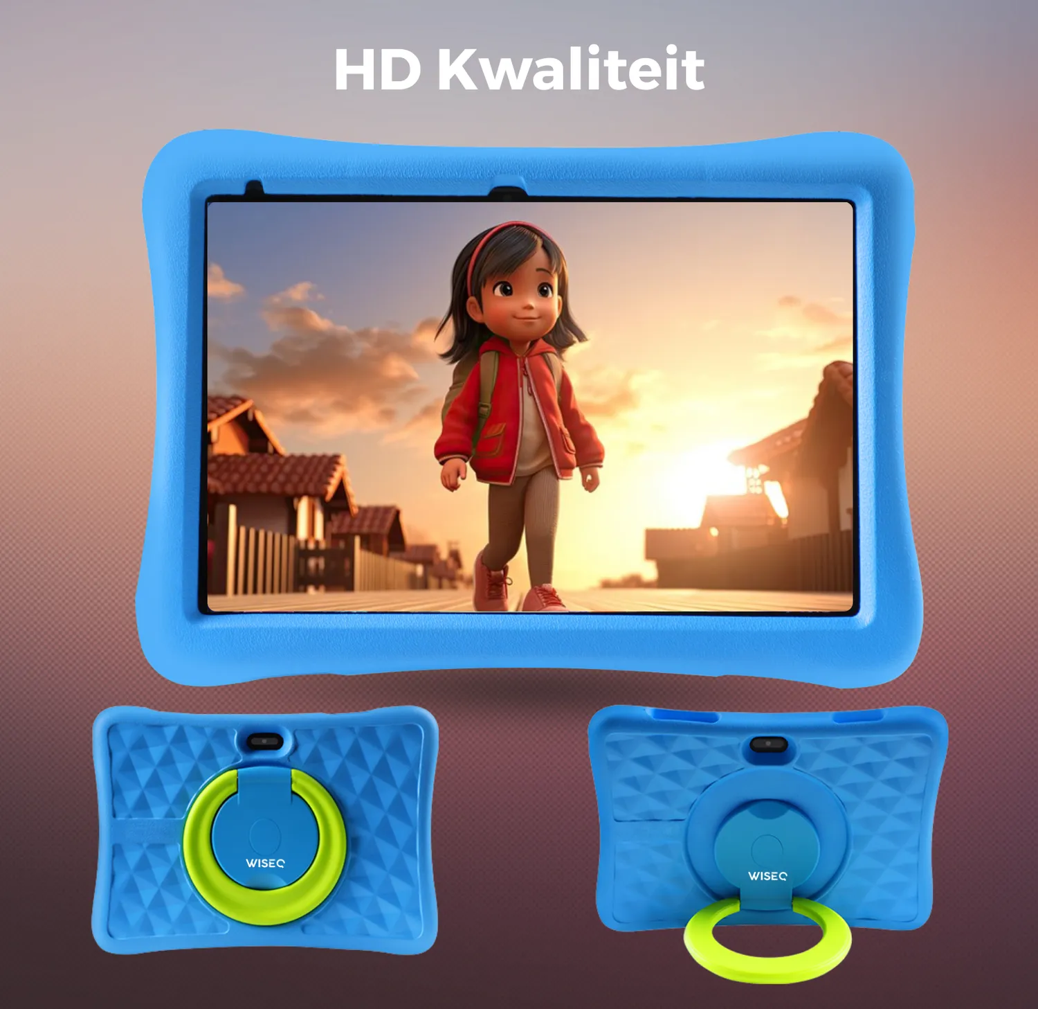 WISEQ WiseTab kindertablet 10 inch blauw 160GB veilig