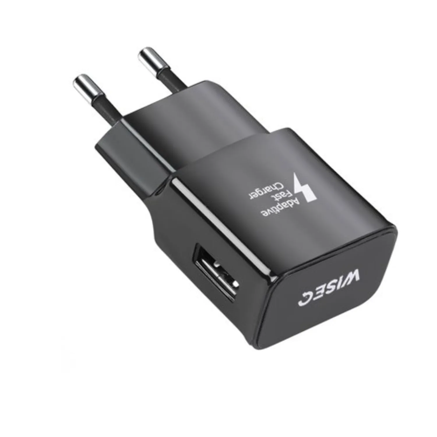 WISEQ oplader micro-USB zwart 2 meter Samsung