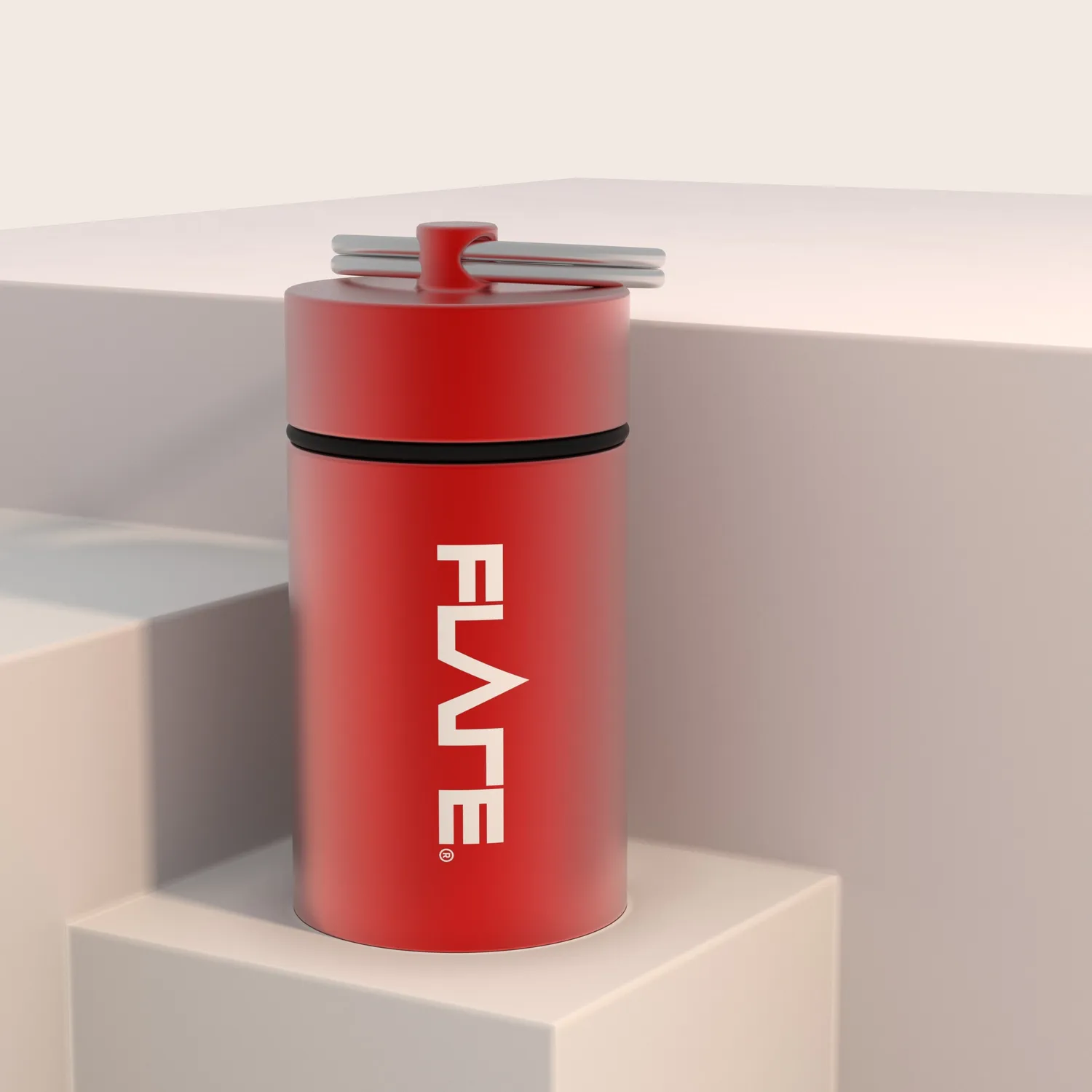 Flare Calmer Kids Capsule oordoppen bundel rood zonder koord