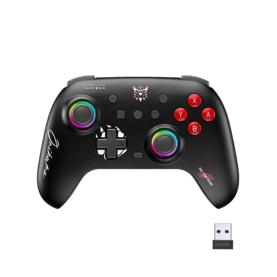 ONIKUMA C1 draadloze game controller zwart hall effect