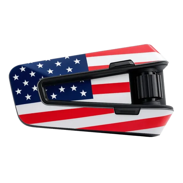 Cardo Packtalk Pro Edge Neo sticker USA vlag