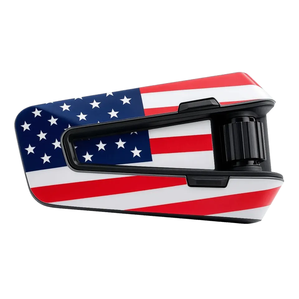Cardo Packtalk Pro Edge Neo sticker USA vlag