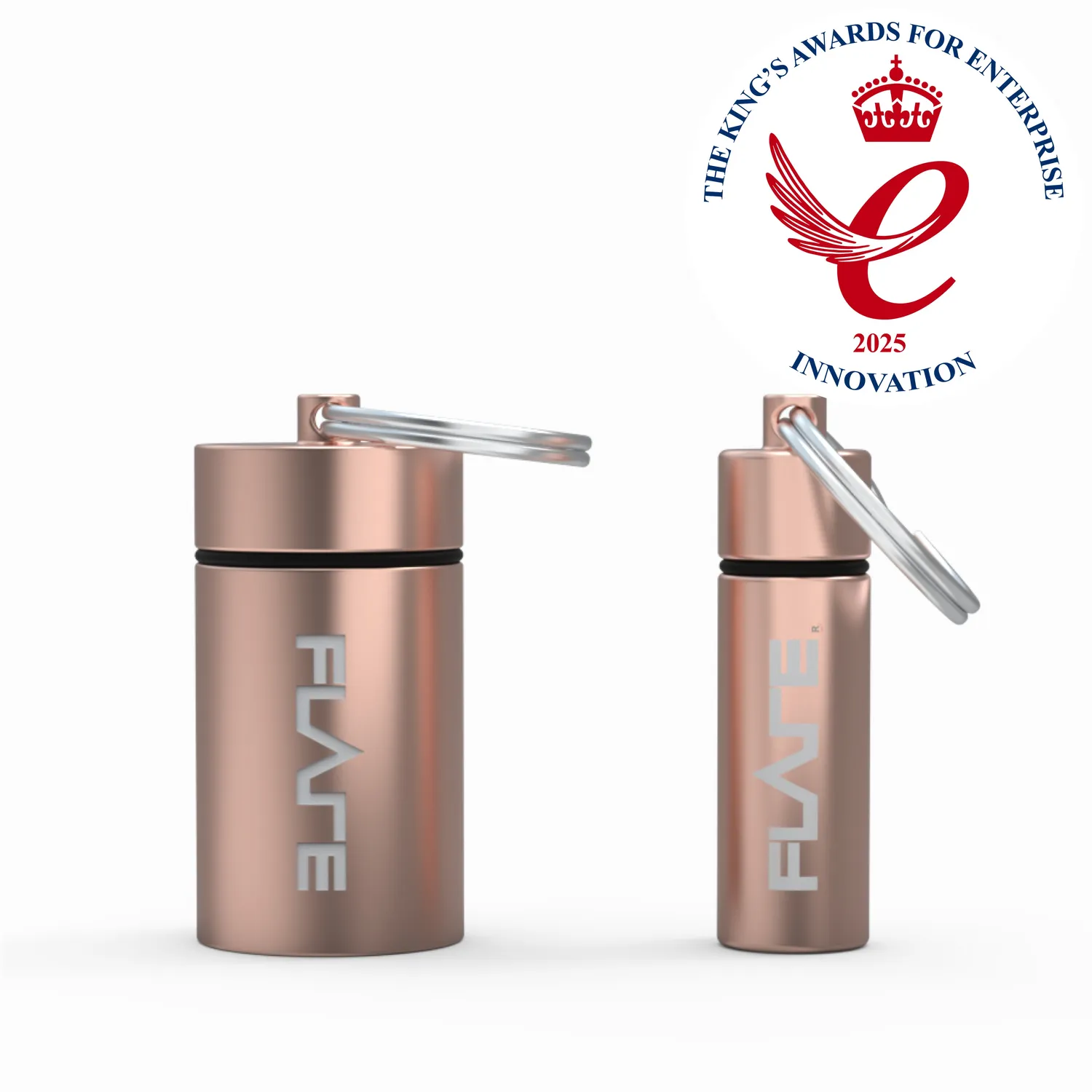 Flare Audio Capsule opbergkoker Standard Zwart aluminium