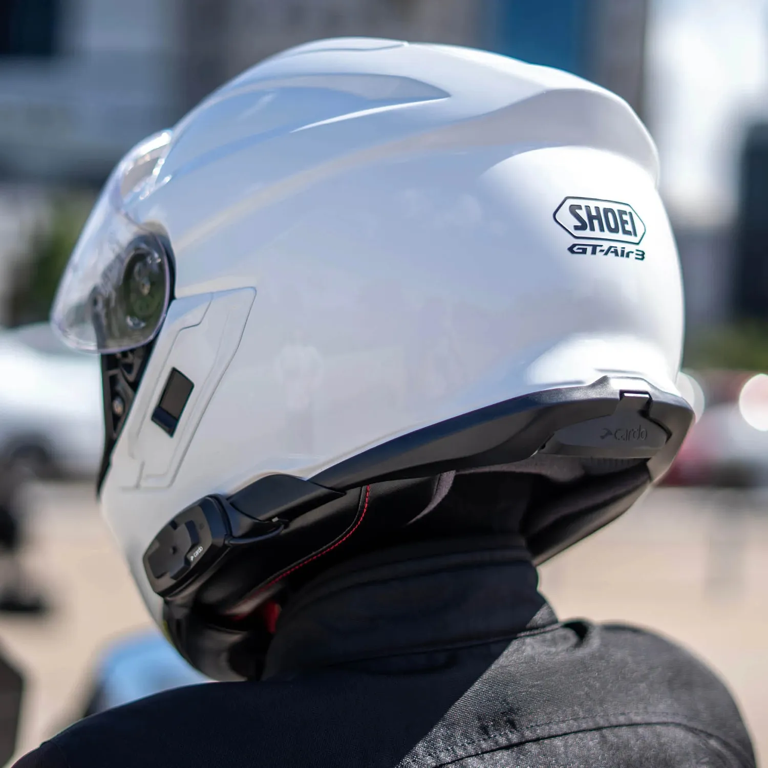 Cardo 4X-S Bluetooth intercom voor Shoei Gen 3 helder geluid