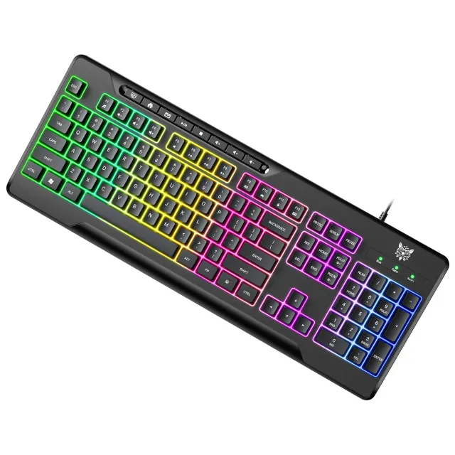 ONIKUMA G32 gaming toetsenbord zwart bedraad RGB