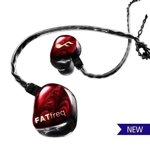 Fatfreq Scarlet Mini Universals in-ear oordopjes bas