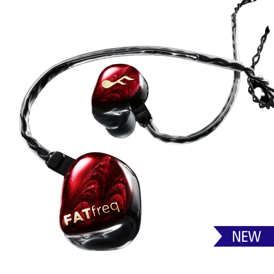 Fatfreq Scarlet Mini Universals in-ear oordopjes bas