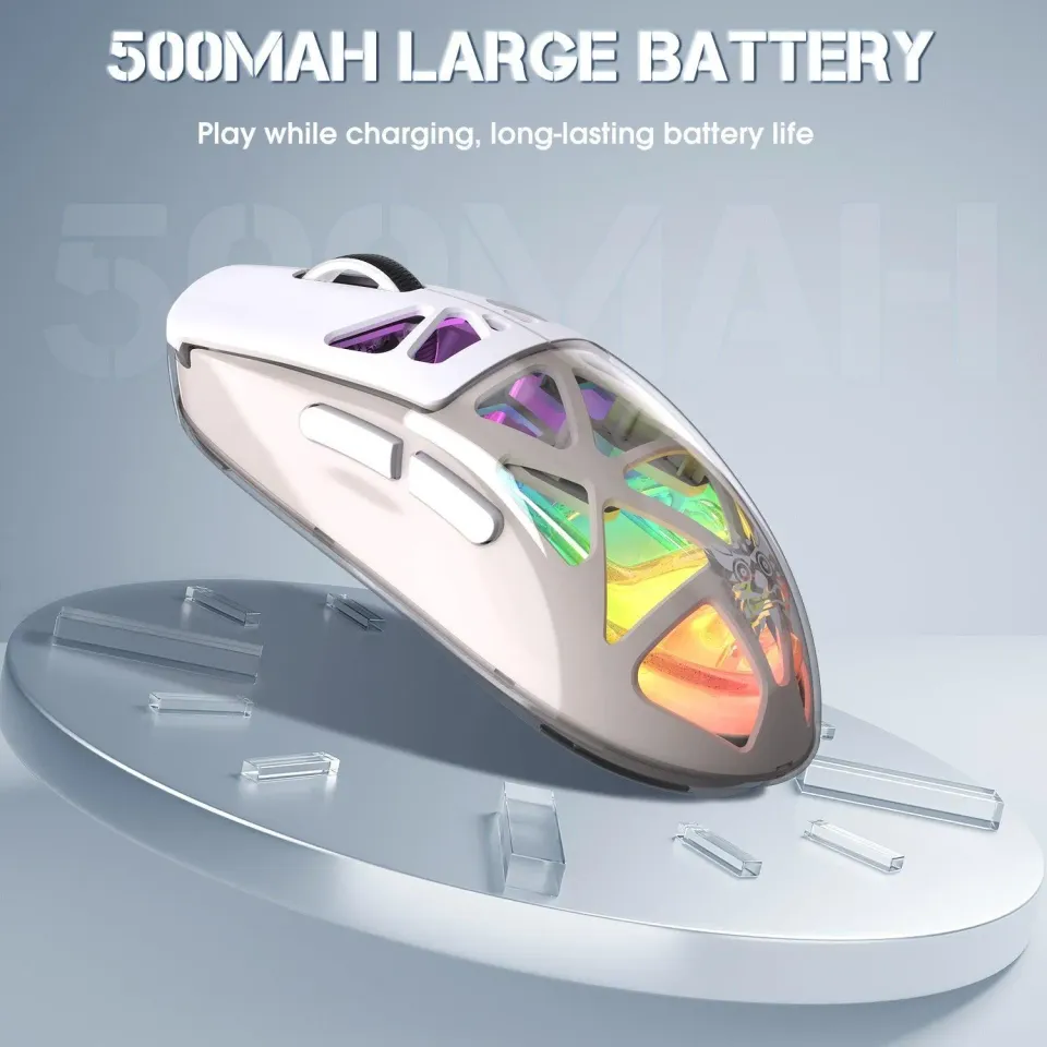 ONIKUMA CW930 gaming muis zwart tri-mode RGB