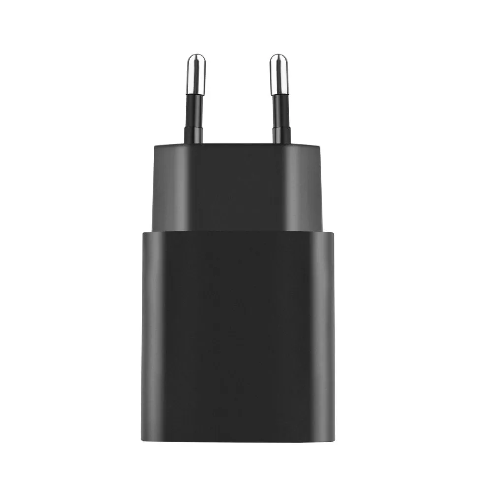 WiseQ 33W Adapter USB-A USB-C Zwart Snellader