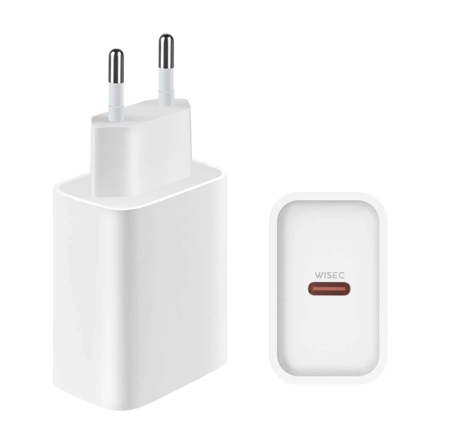 WISEQ 25W USB-C Snellader Wit – Universeel 25W