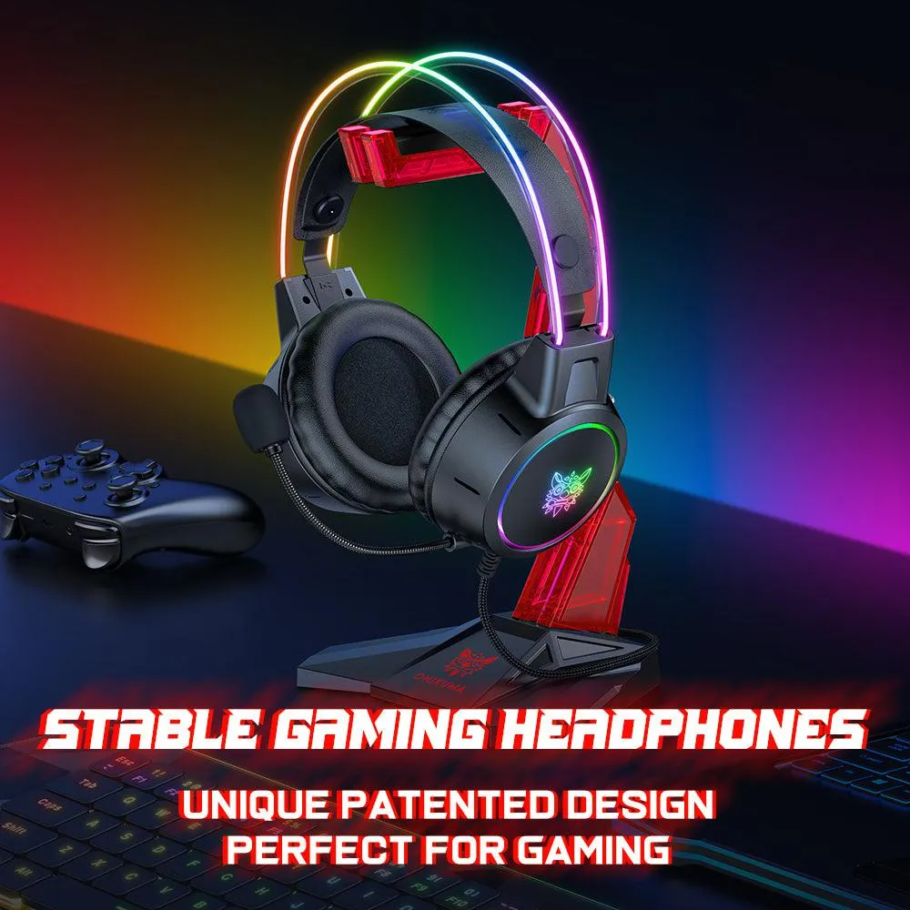 ONIKUMA ST-3 headset standaard acryl blauw