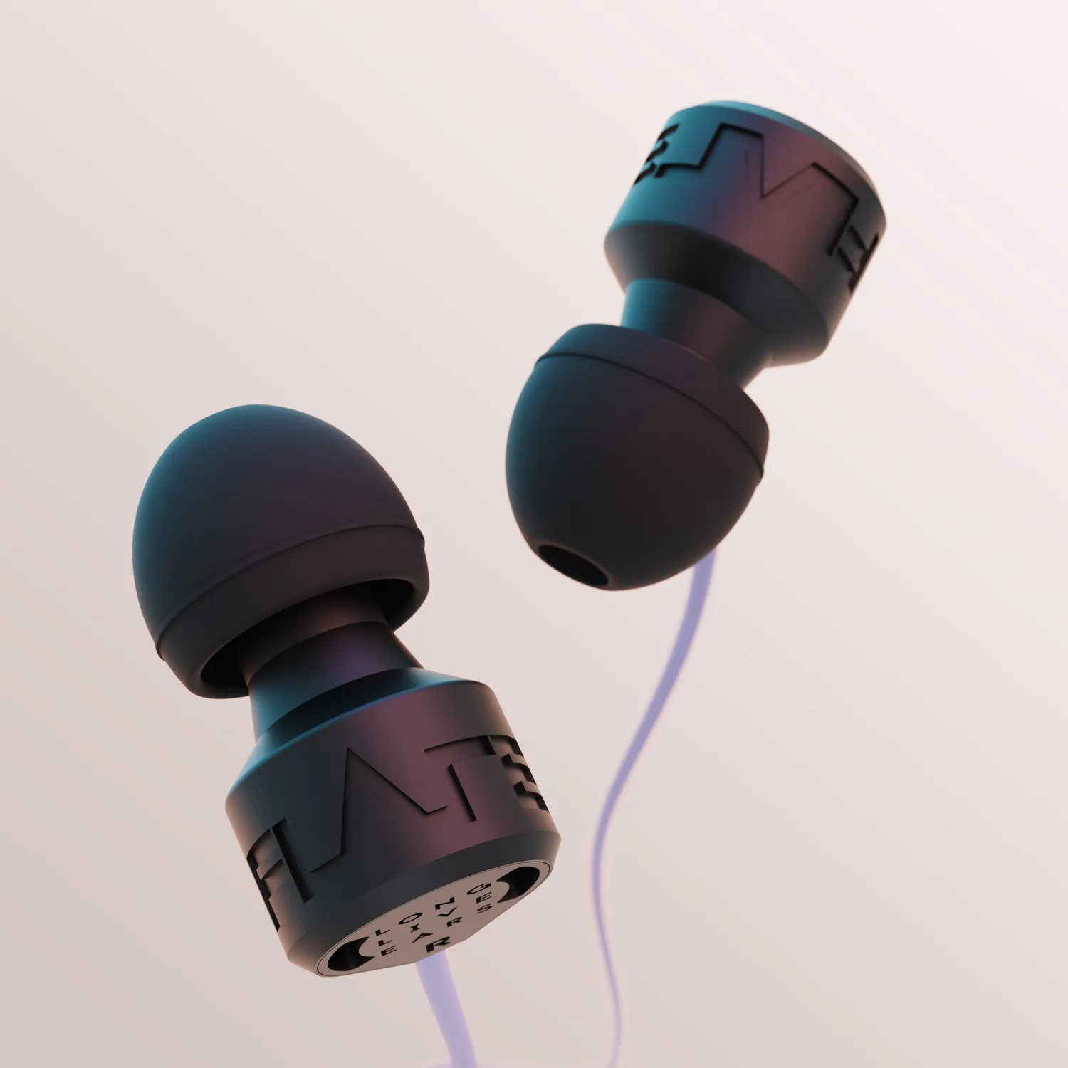 Flare Audio Calmer oordopjes paars mint gevoelig