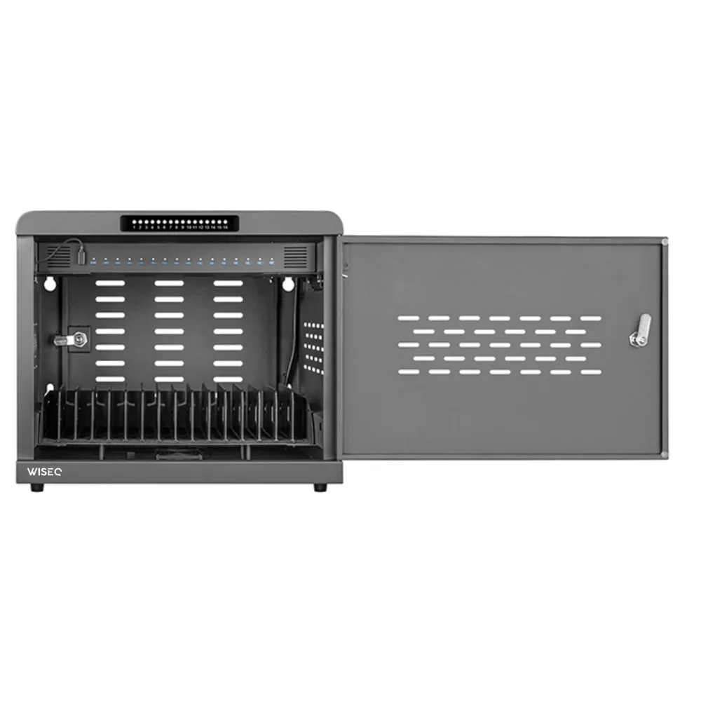 WISEQ 16-Poorts USB-C Oplaadkast Tablet Laptop – Codeslot