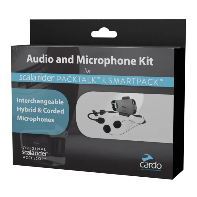Cardo Packtalk Bold Black 2e helm kit audioset