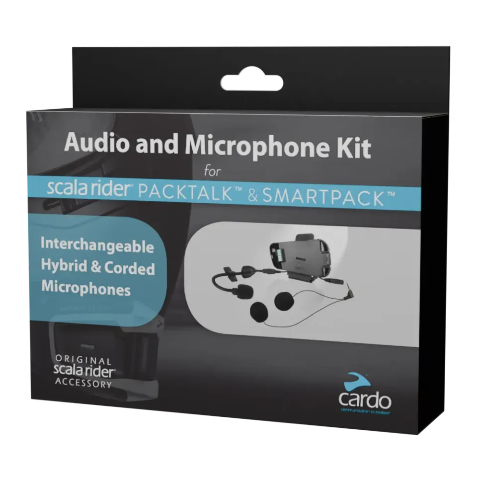Cardo Packtalk Bold Black 2e helm kit audioset