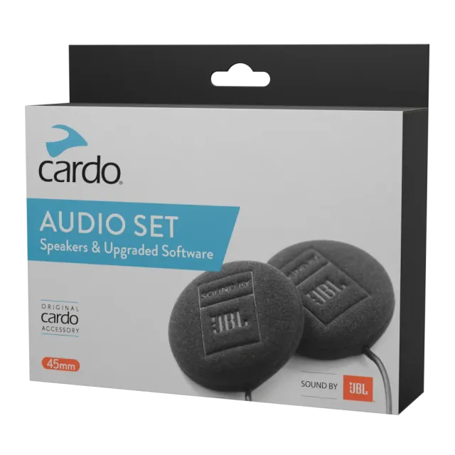 Cardo 45mm Audio Kit JBL helmspeakers set