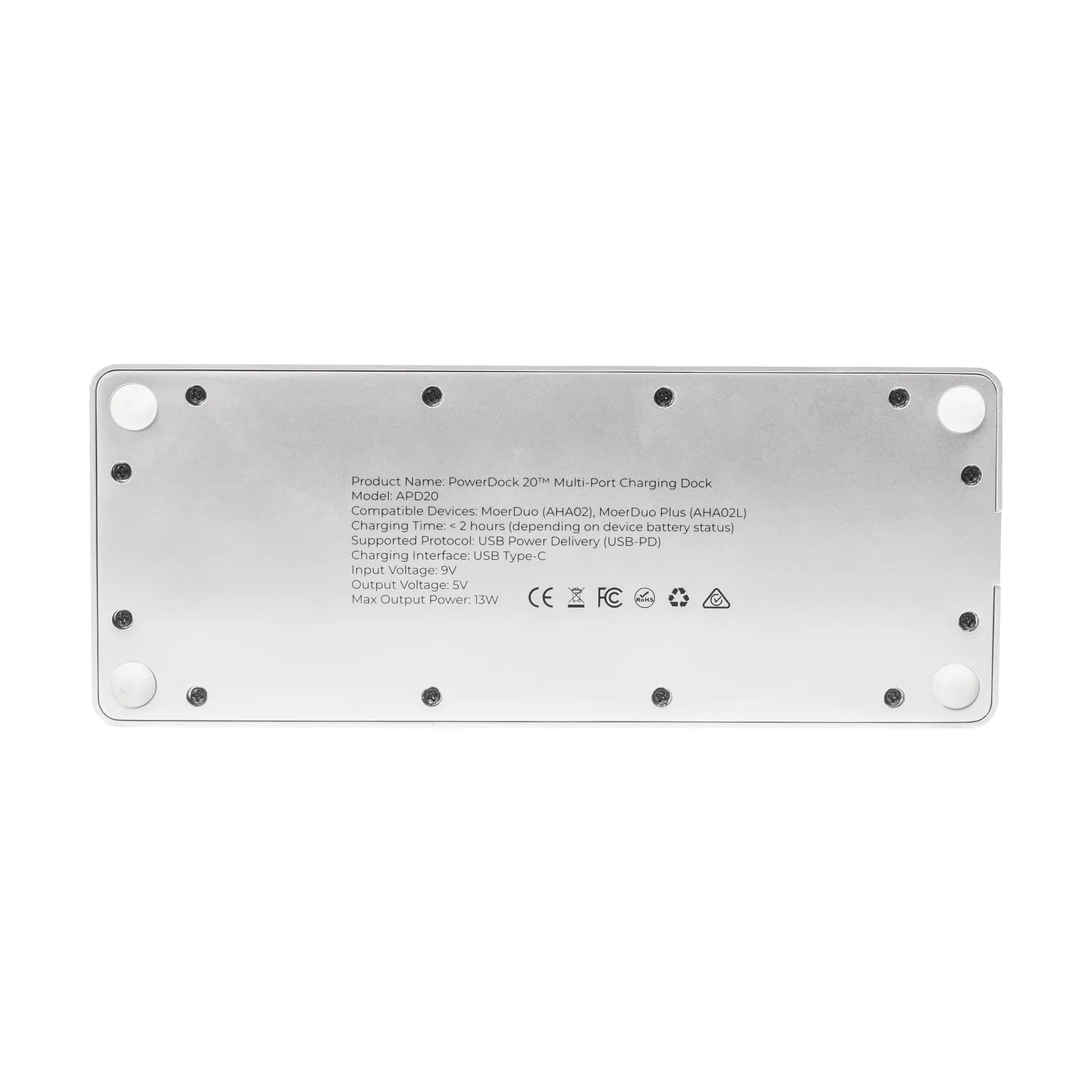 Moerlab PowerDock20 laadstation 20-slots USB-C