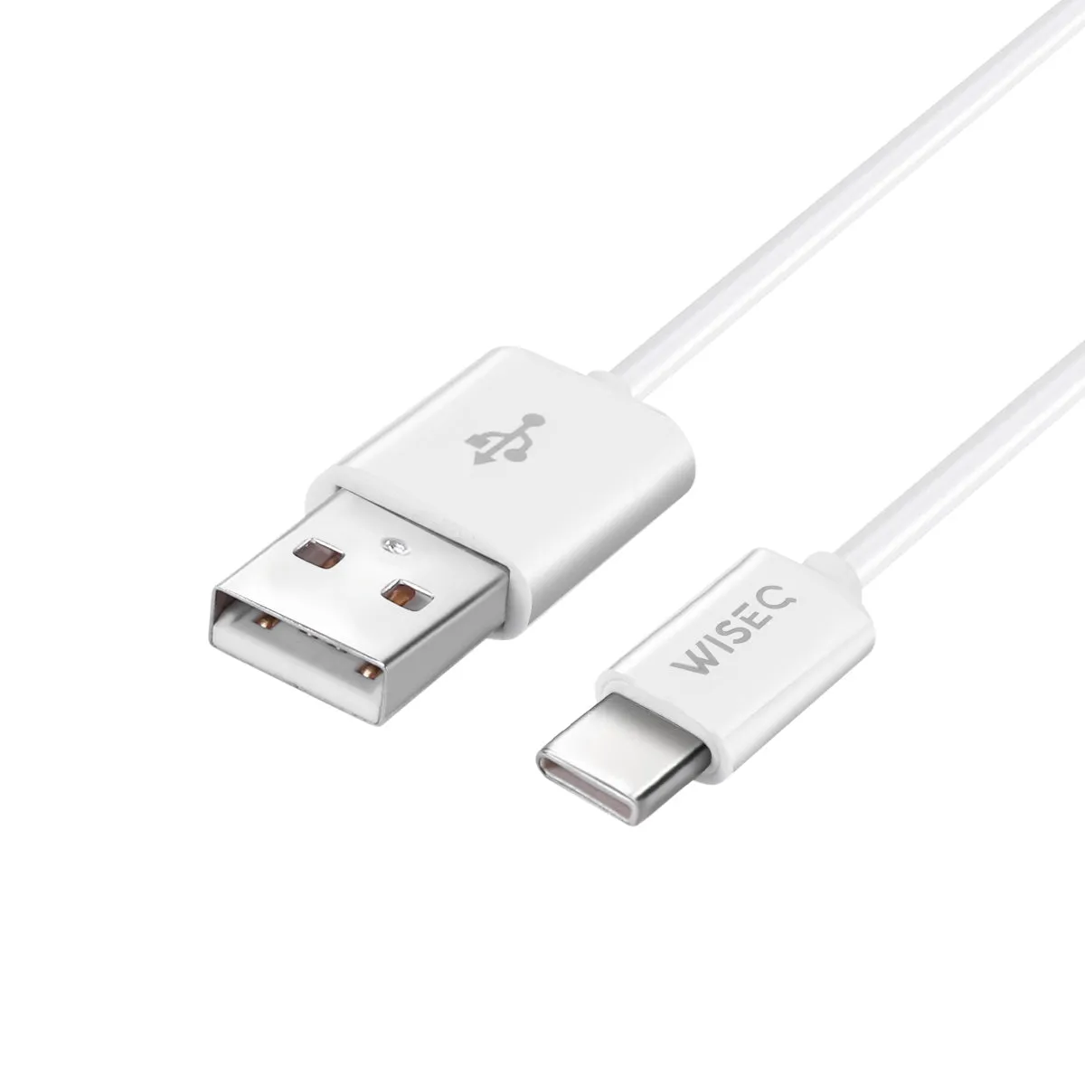 WISEQ Dual Charge 25W Snellader Set 1 Meter Wit – 2-Port