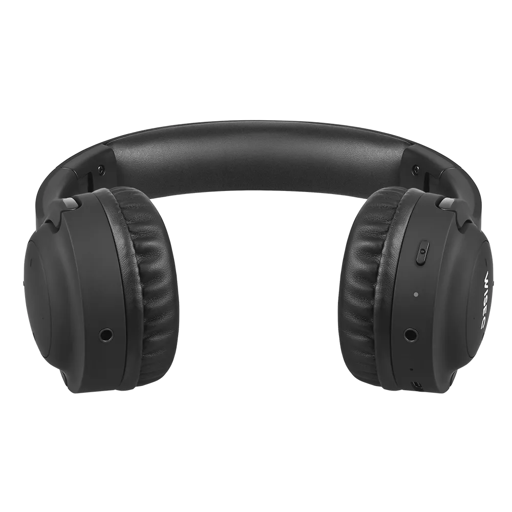 WiseQ Hero Draadloze Kinderkoptelefoon Zwart 38 uur