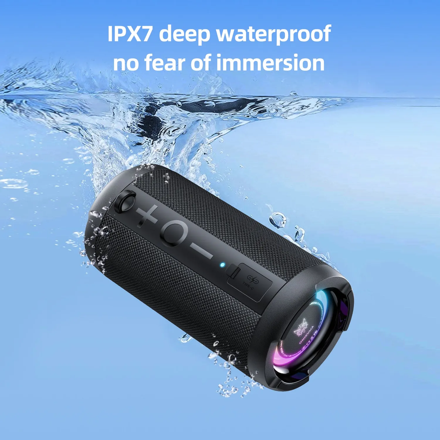 ONIKUMA L20 bluetooth speaker draagbaar IPX7 waterproof
