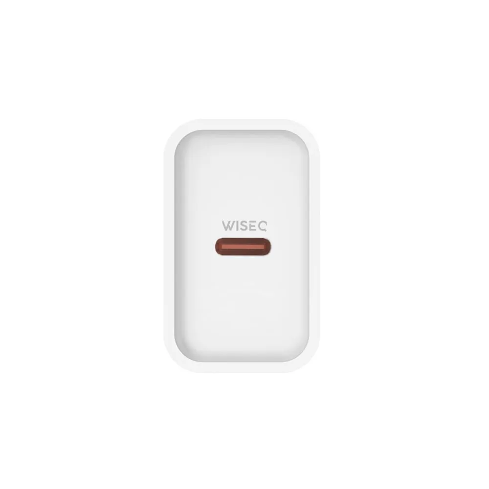 WISEQ 25W USB-C snellader met kabel 3 meter wit PD
