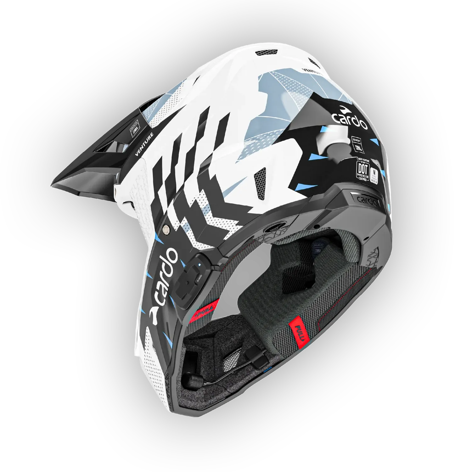 Cardo Venture crosshelm motor JBL mesh integraal