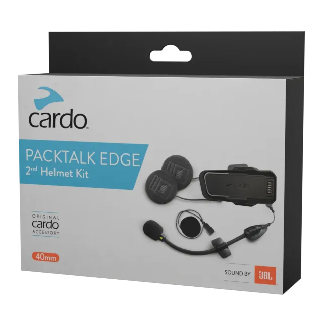 Cardo Packtalk Pro Edge 2e helm kit JBL 40mm