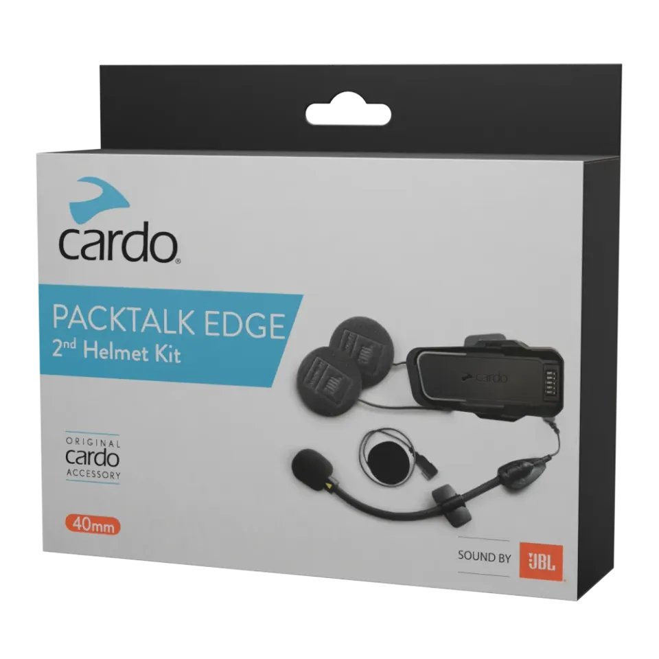 Cardo Packtalk Pro Edge 2e helm kit JBL 40mm