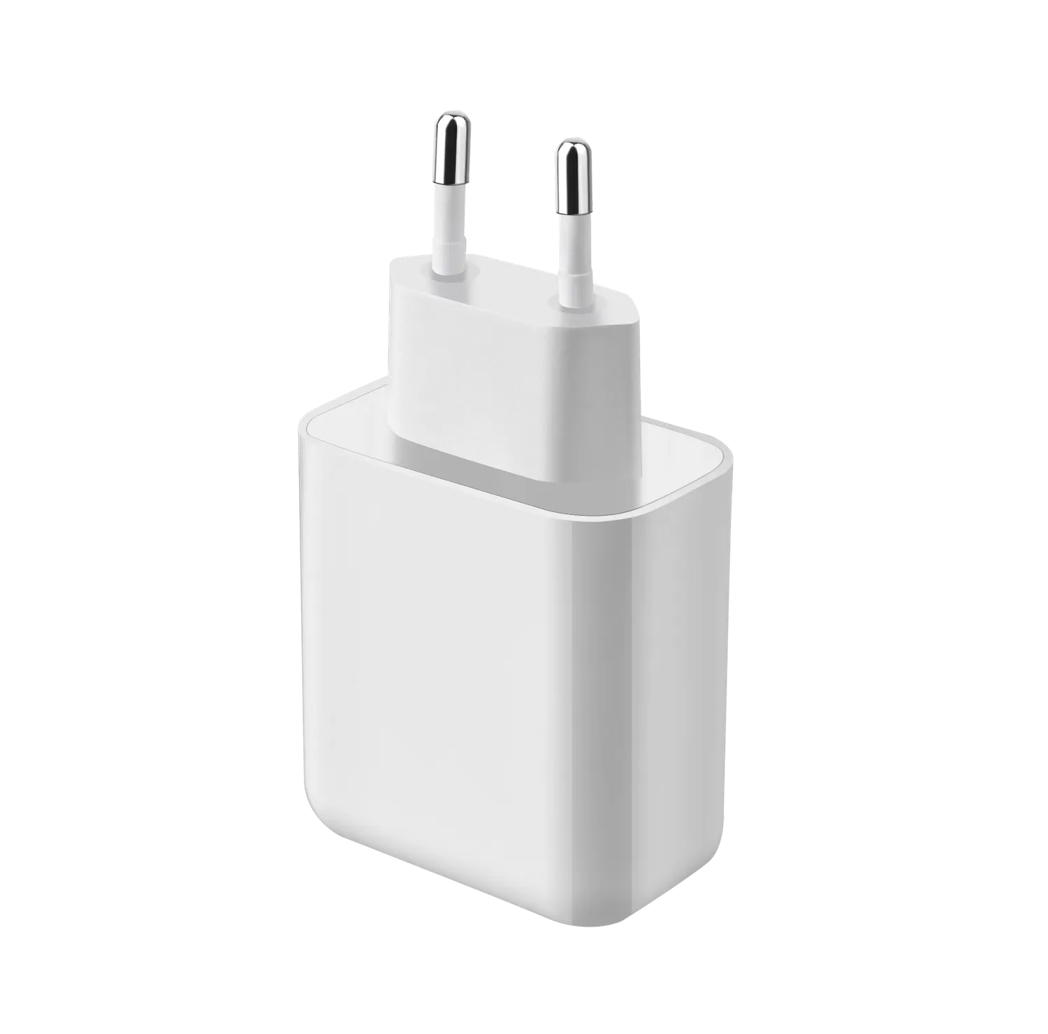 WiseQ 45W GaN snellader USB-C wit universeel 3-poorts