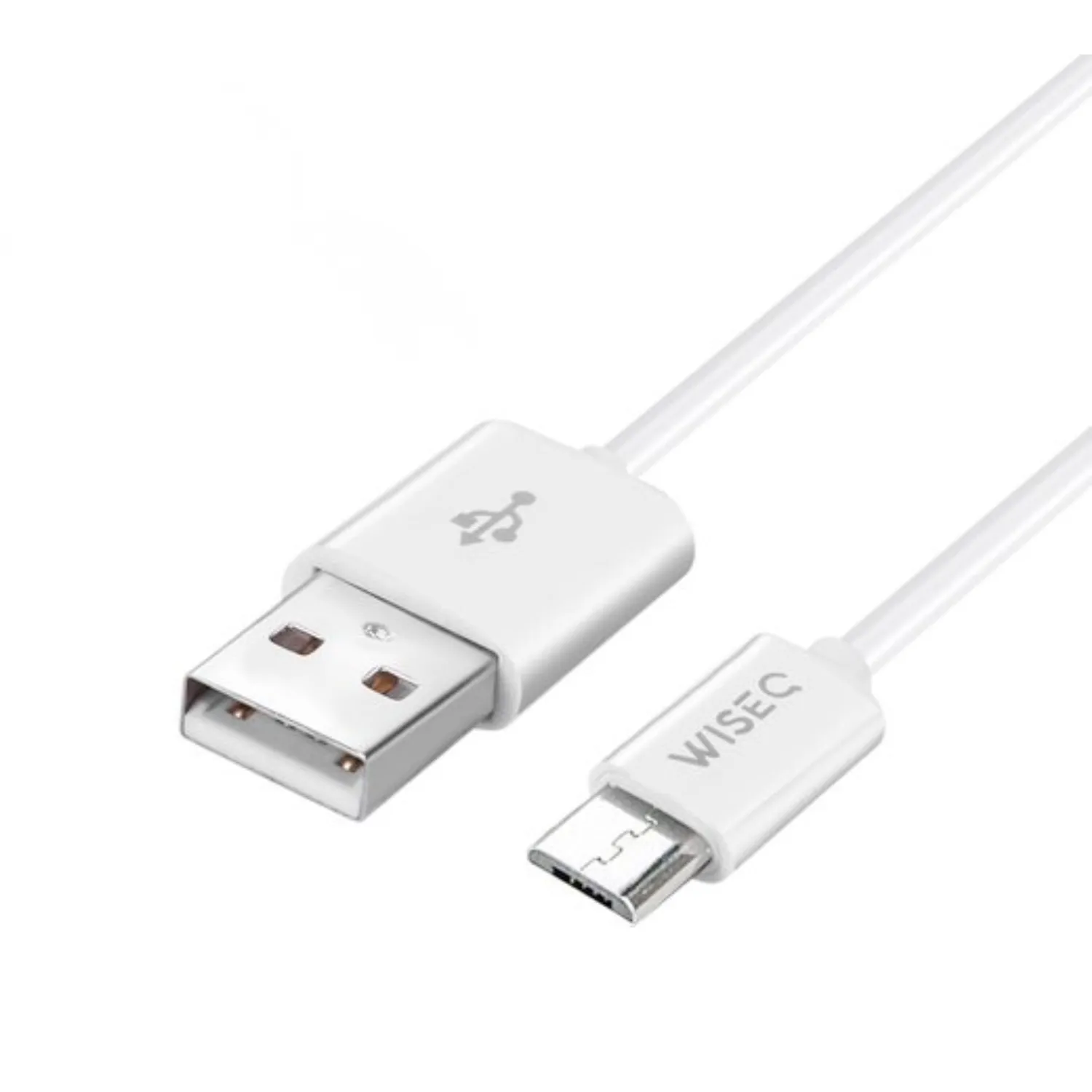 WISEQ oplader met Micro-USB kabel 2 meter wit fast charge