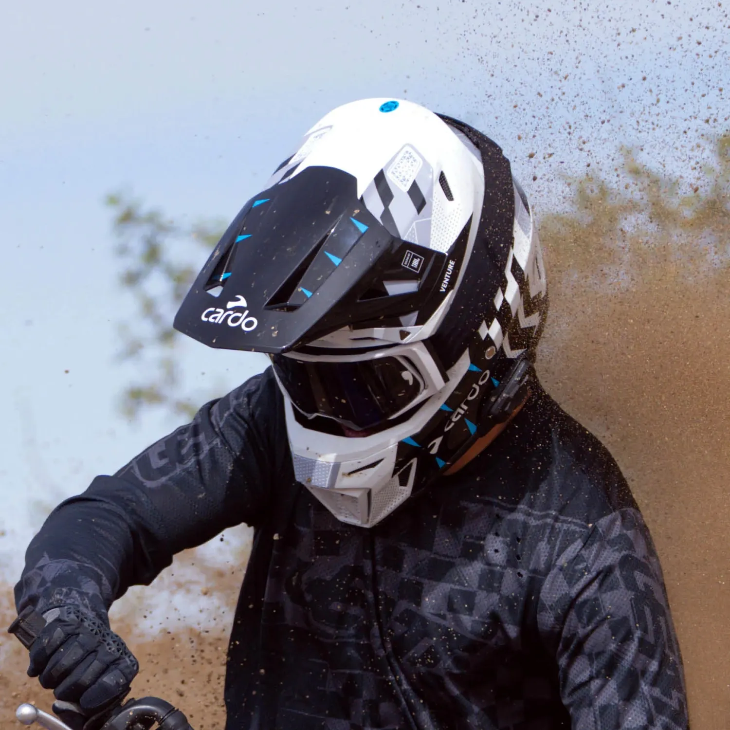 Cardo Venture crosshelm motor JBL mesh integraal