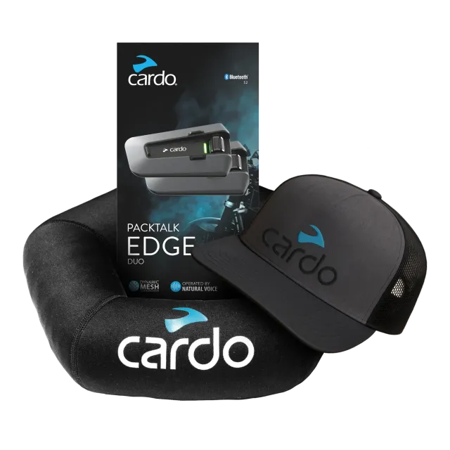 Cardo Packtalk Edge Duo intercomset 2 stuks mesh