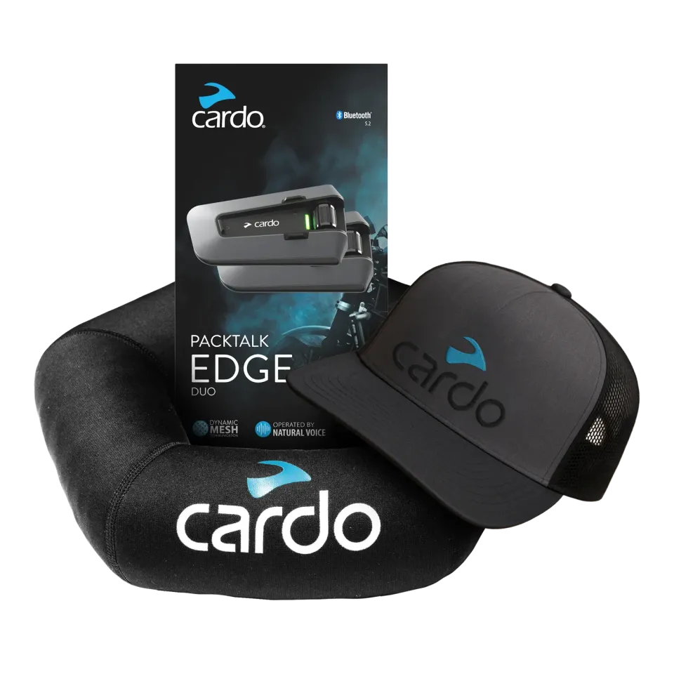 Cardo Packtalk Edge Duo intercomset 2 stuks mesh